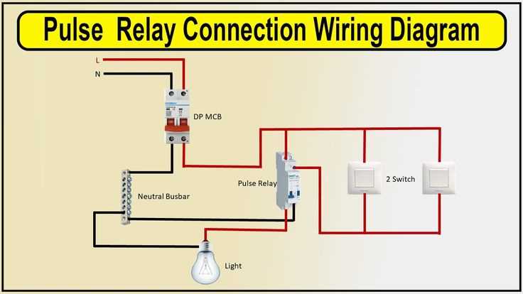 relay latching circuit diagram