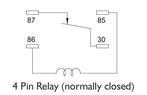 relay switch schematic diagram