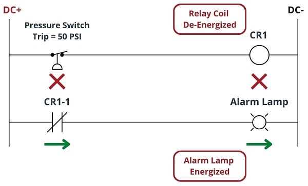relay symbol wiring diagram