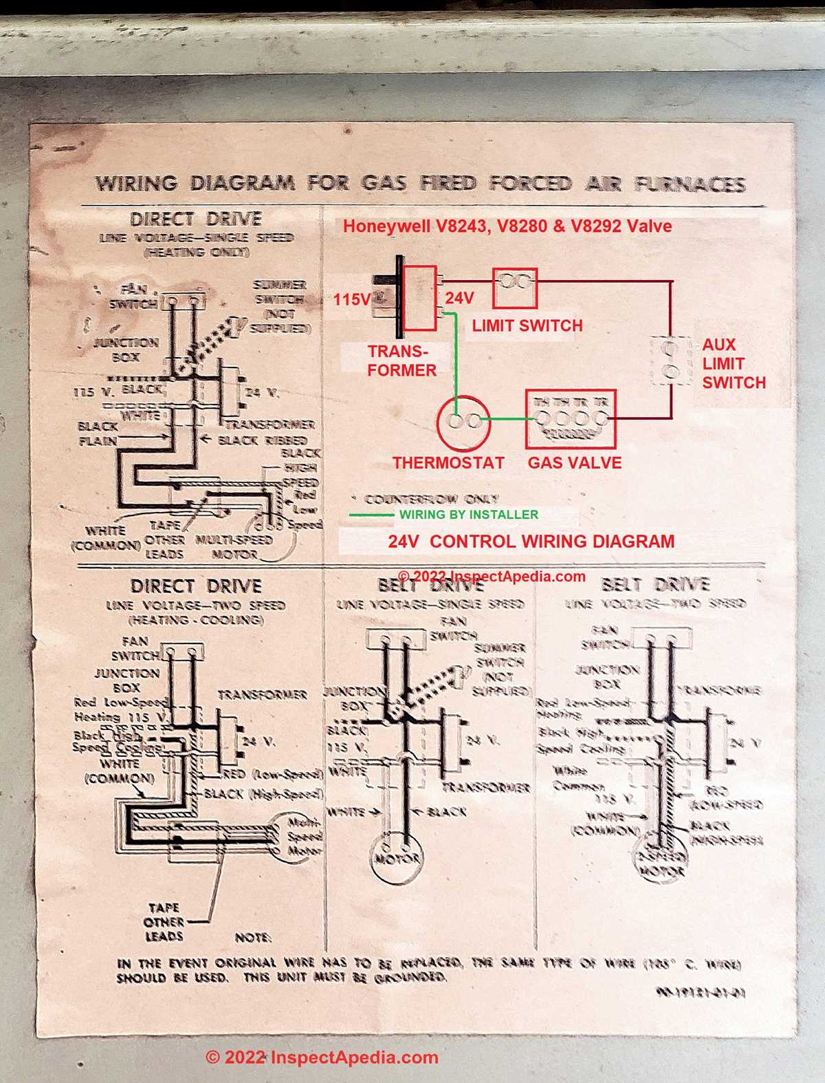 rheem air conditioning wiring diagram