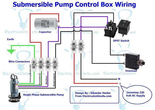 220 volt well pump pressure switch wiring diagram