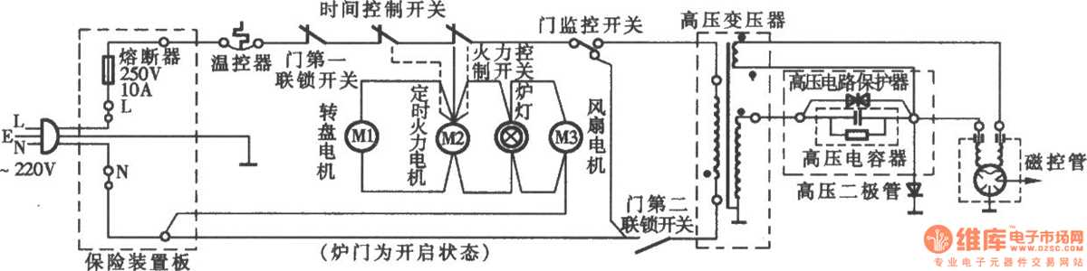 lg microwave schematic diagram