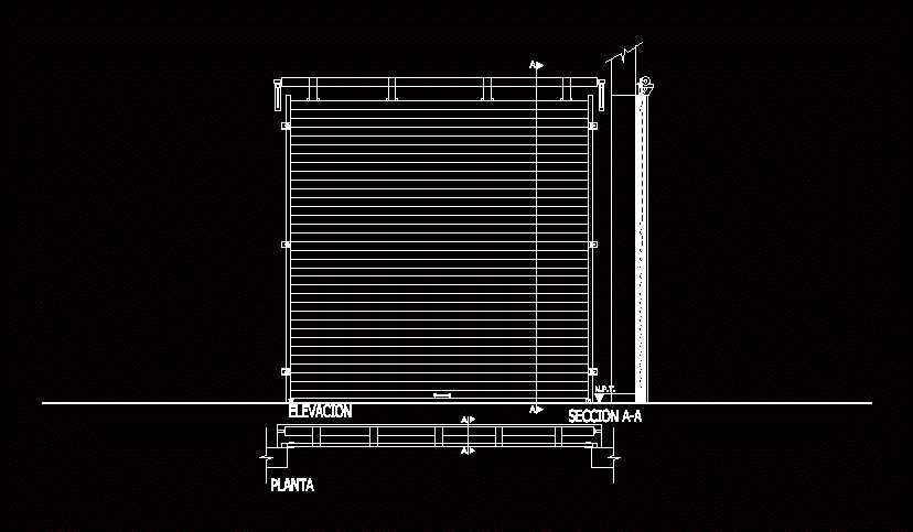 roll up door schematic diagram