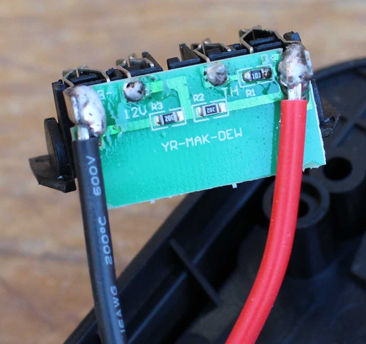 dewalt battery charger circuit diagram
