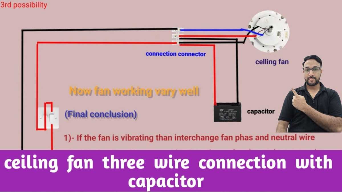 3 speed ceiling fan wiring diagram