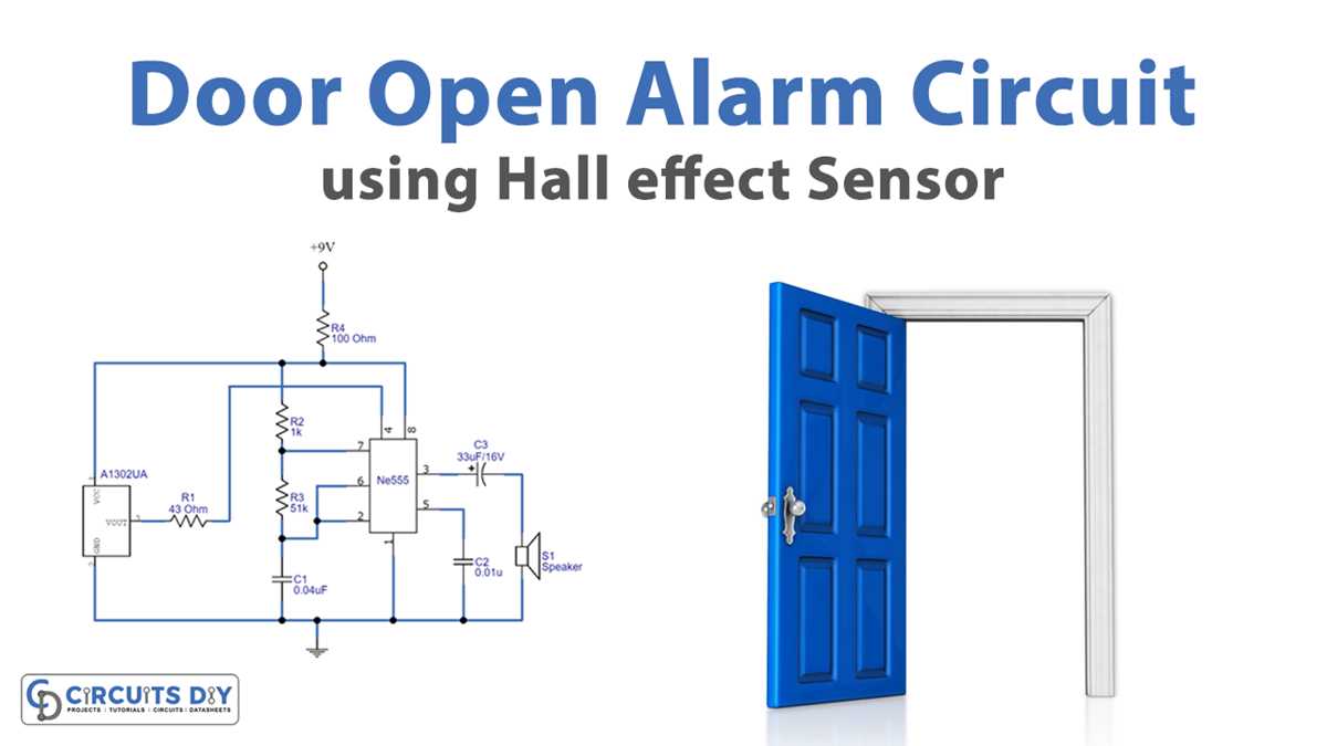 door sensor alarm circuit diagram