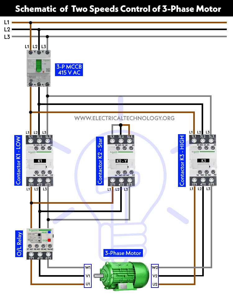 2 speed starter wiring diagram