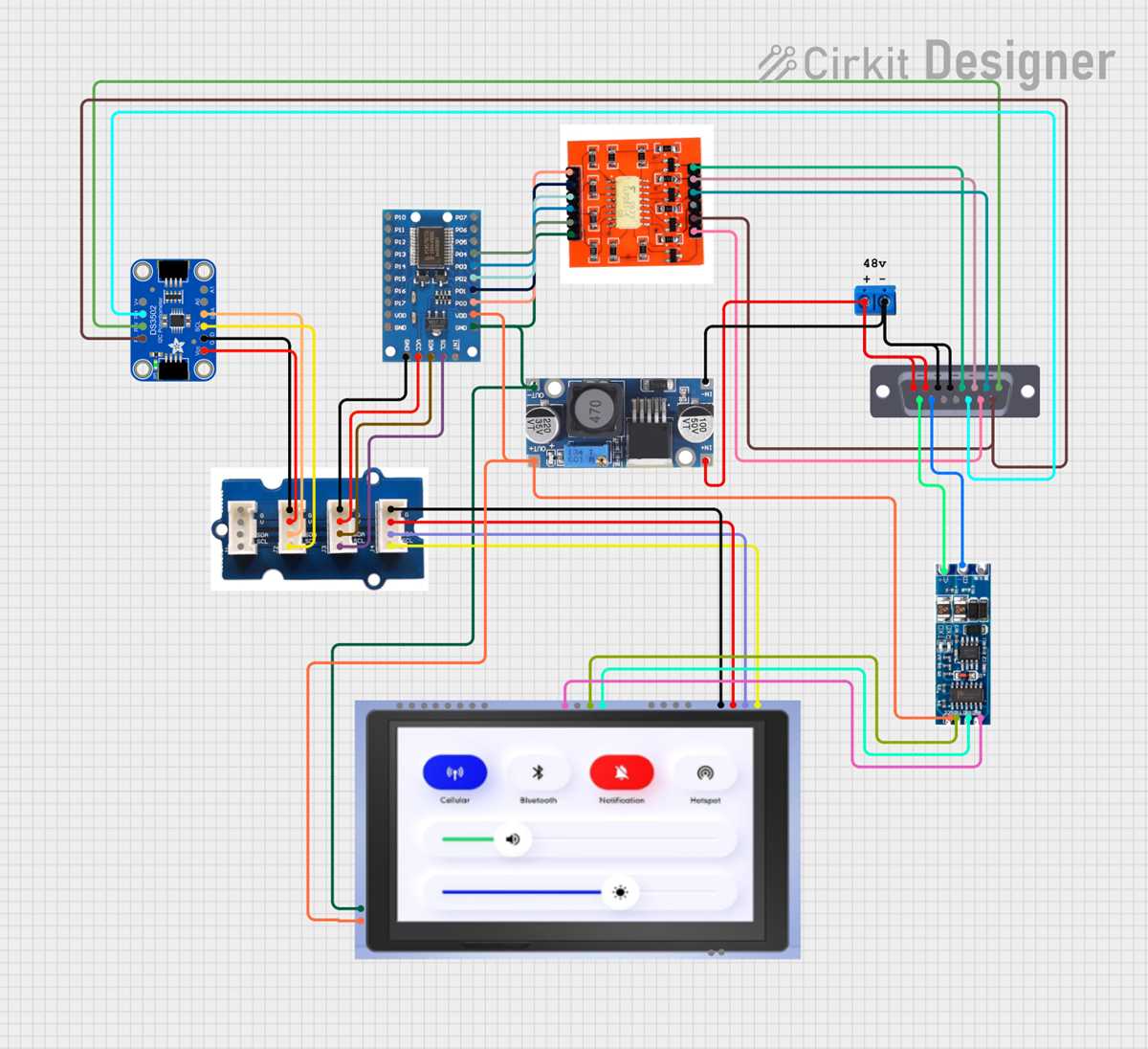 rs422 to rs232 converter circuit diagram
