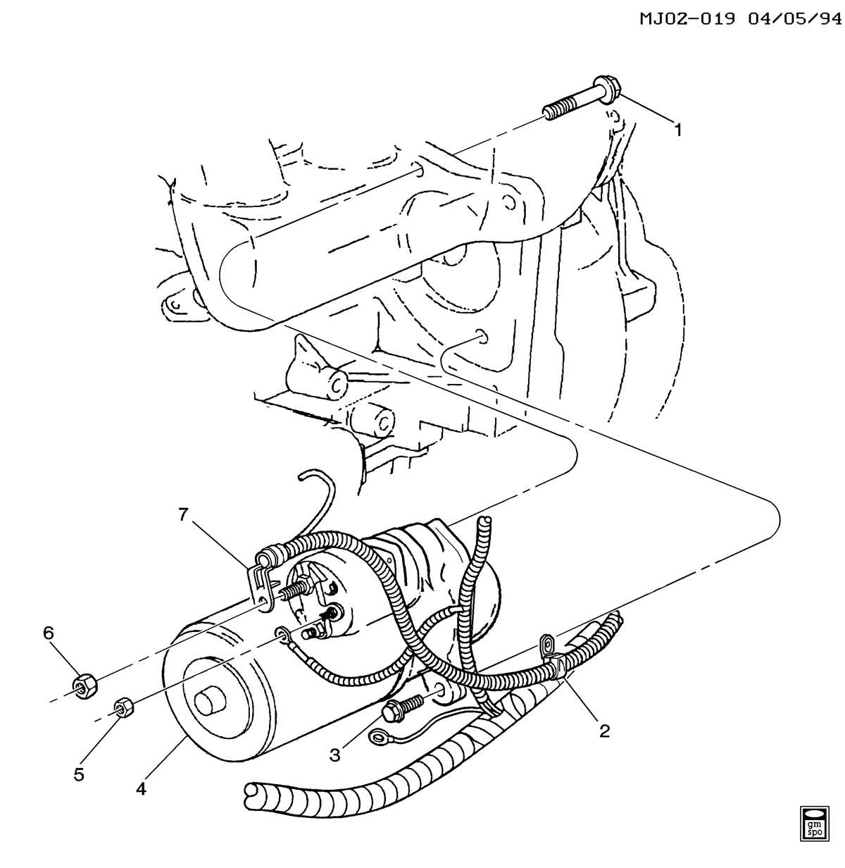 2001 chevy cavalier starter wiring diagram