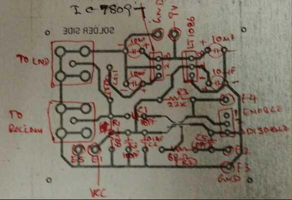 satellite receiver schematic diagram