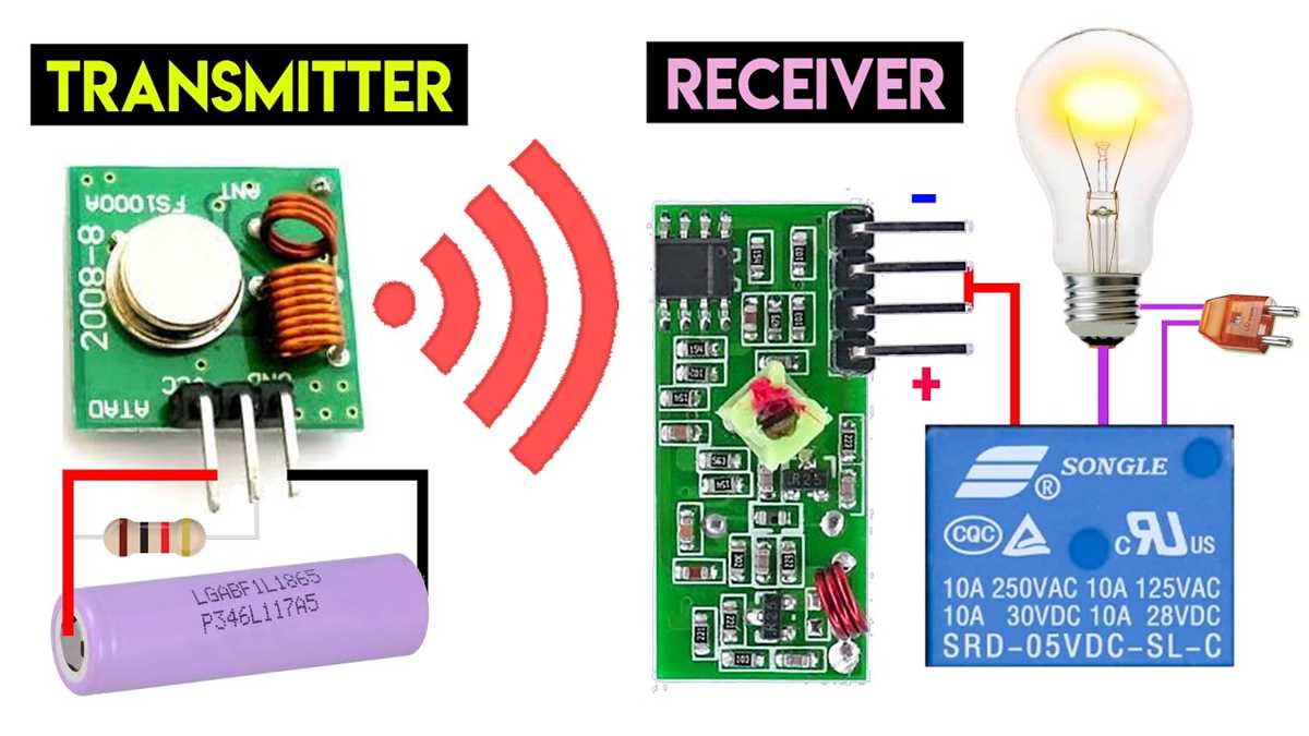 rf remote control circuit diagram