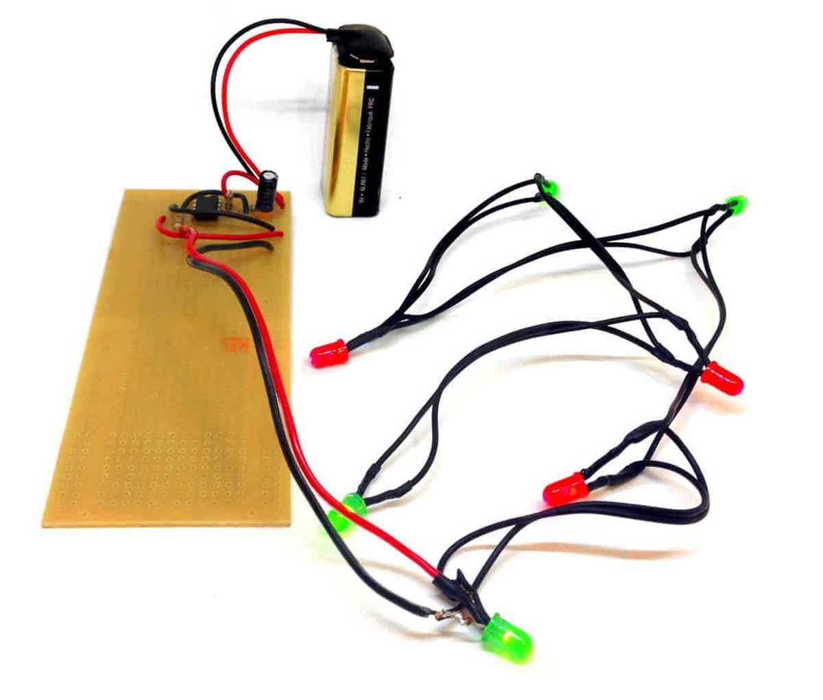 schematic 3 wire christmas lights diagram