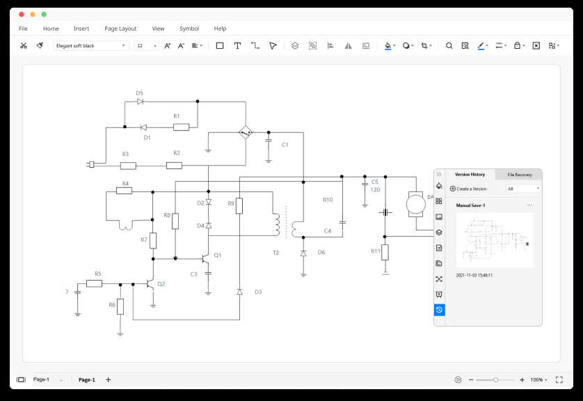 schematic diagram drawing software free