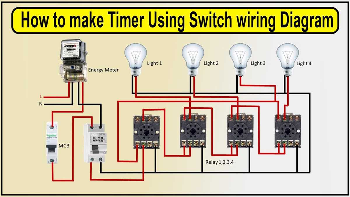 schematic diagram for a timer