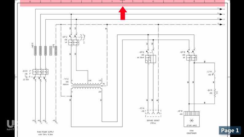 schematic diagram for electrical installation