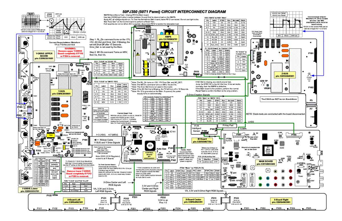 schematic diagram lg tv