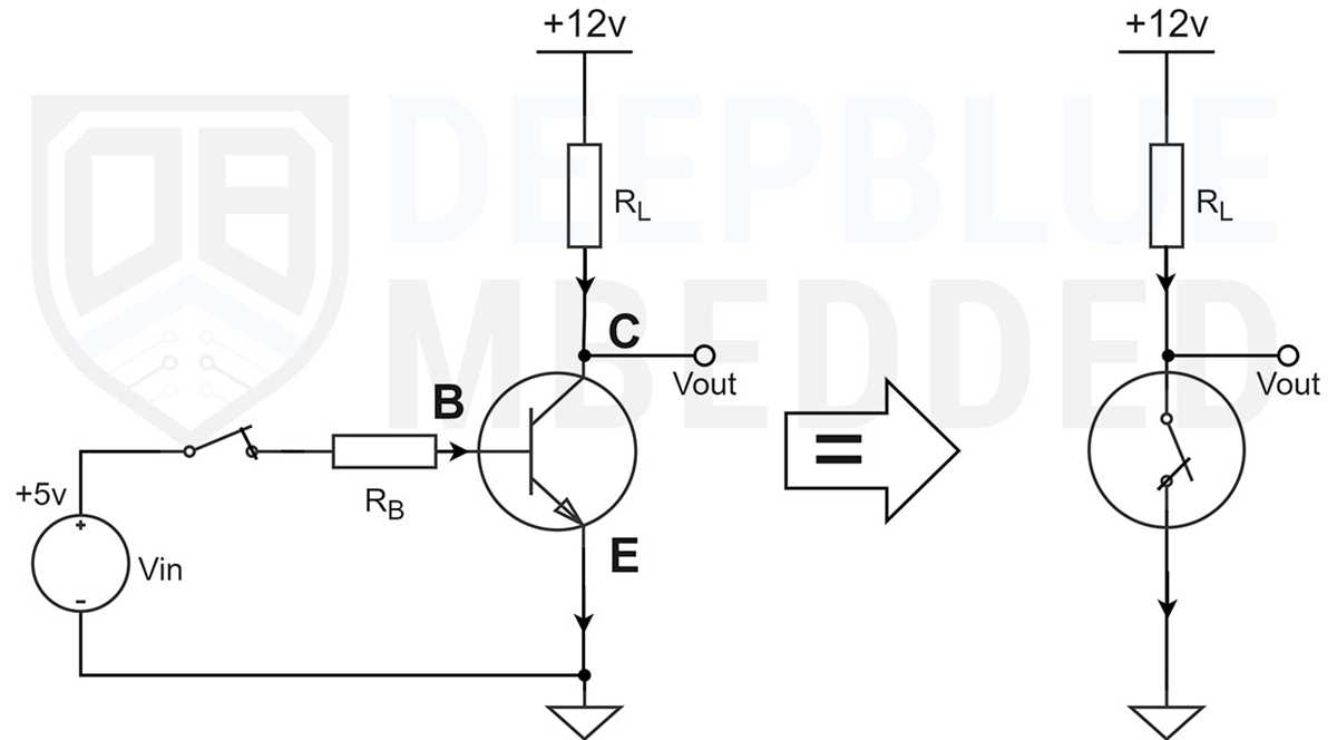 schematic diagram of a pnp transistor