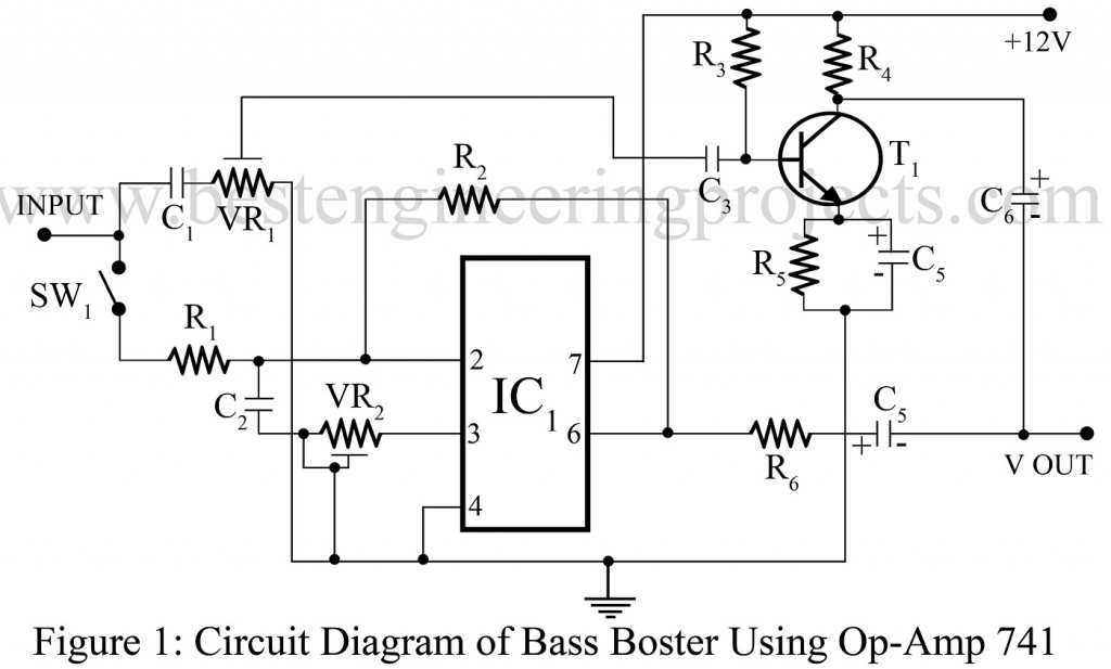 schematic diagram of amplifier booster