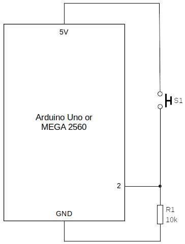schematic diagram of push button switch