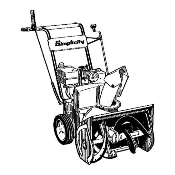schematic diagram of simplicity snowblower 1695297