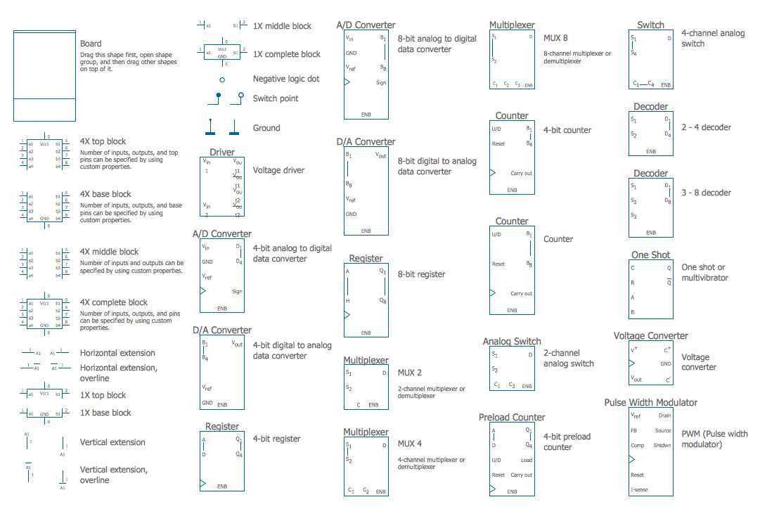 schematic diagram symbols electrical