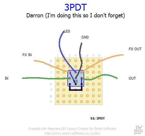 schematic foot pedal switch wiring diagram