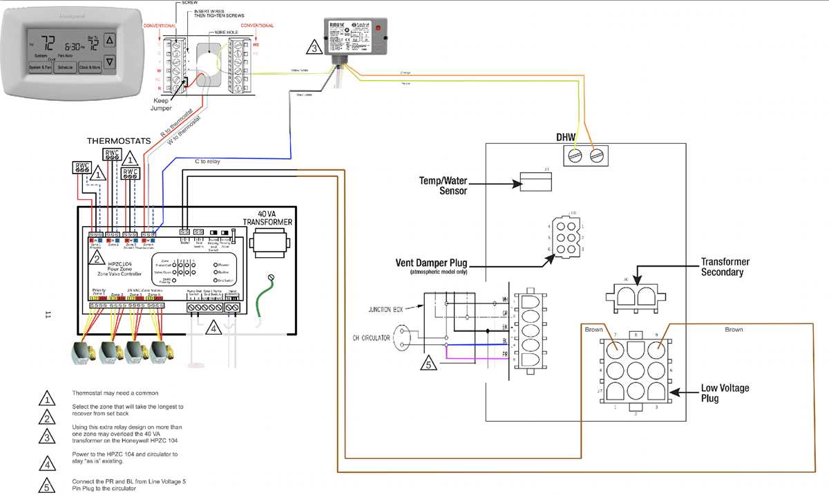schematic honeywell aquastat wiring diagram