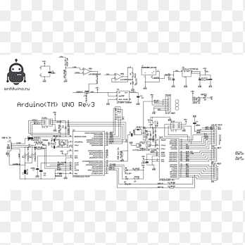 schematic of block diagram of arduino circuit