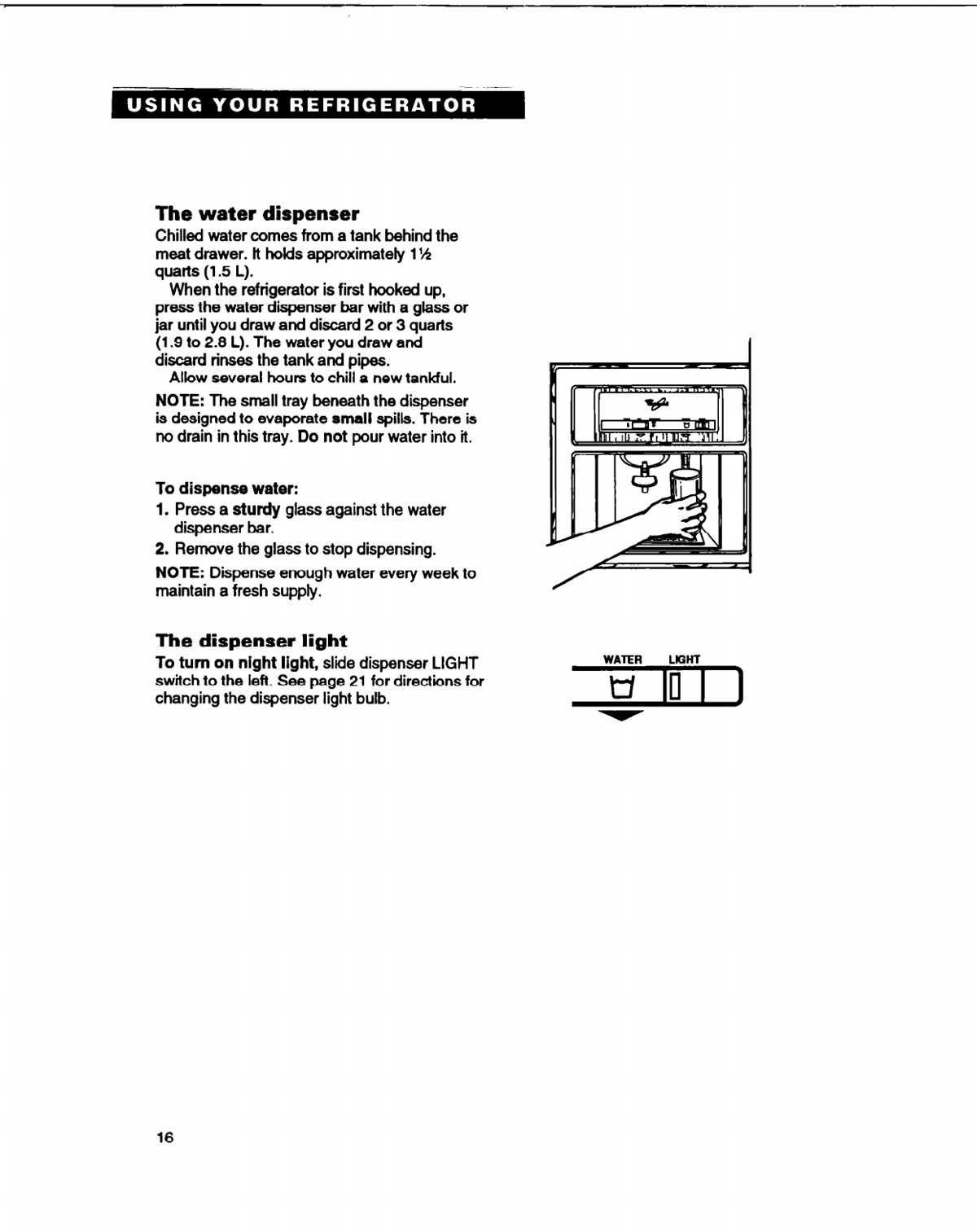schematic whirlpool refrigerator water line diagram