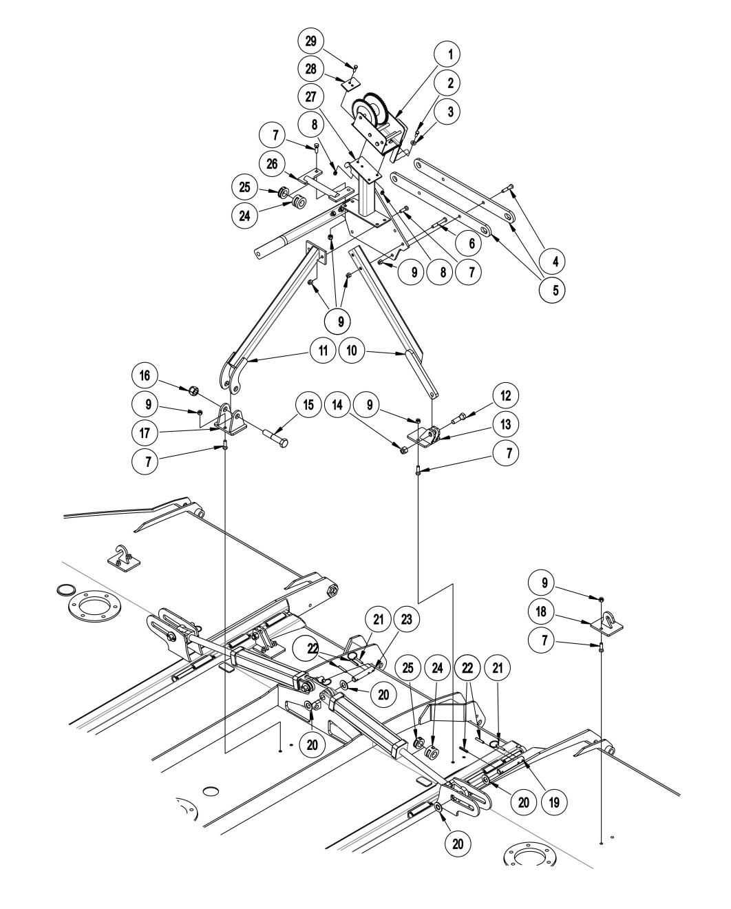 schematic winch diagram