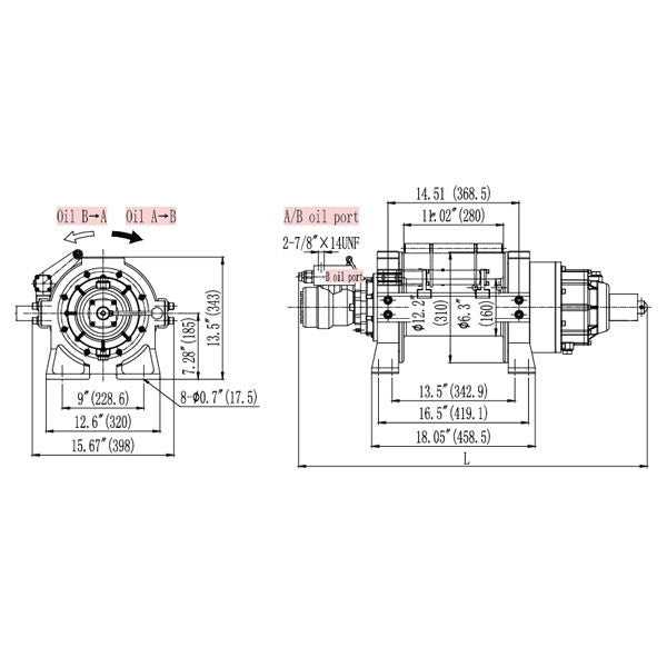 schematic winch diagram