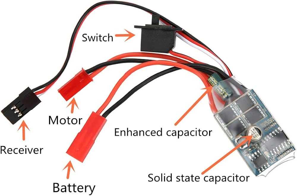 30a esc circuit diagram