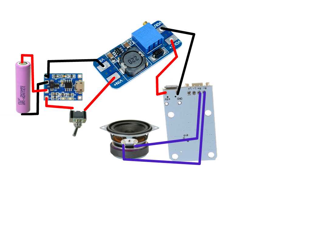 simple bluetooth circuit diagram