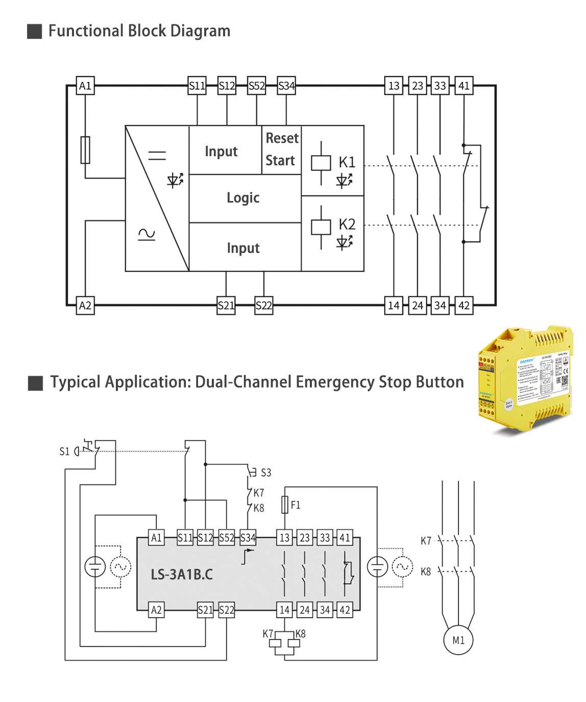 simple emergency light circuit emergency key switch wiring diagram