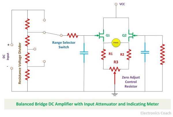 simple multimeter circuit diagram