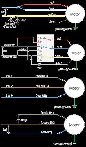 single phase 240v motor wiring diagram