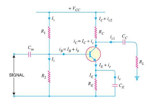 single transistor amplifier circuit diagram