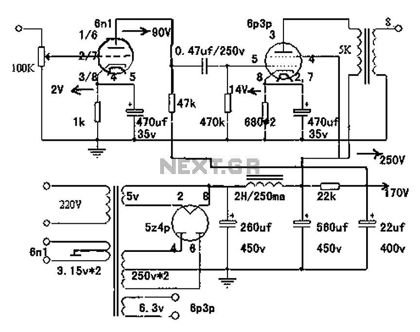 single tuned amplifier circuit diagram
