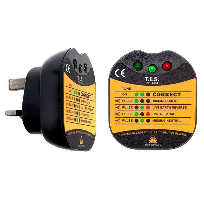 socket tester circuit diagram