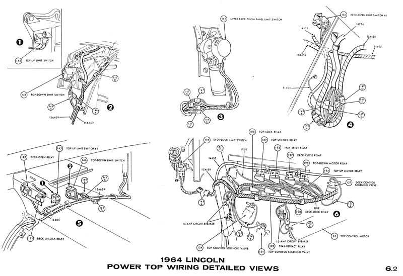 1964 lincoln continental wiring diagram