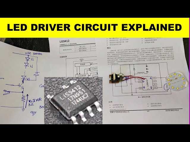 led bulb driver circuit diagram