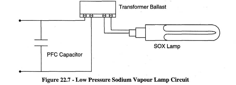 sodium lamp circuit diagram