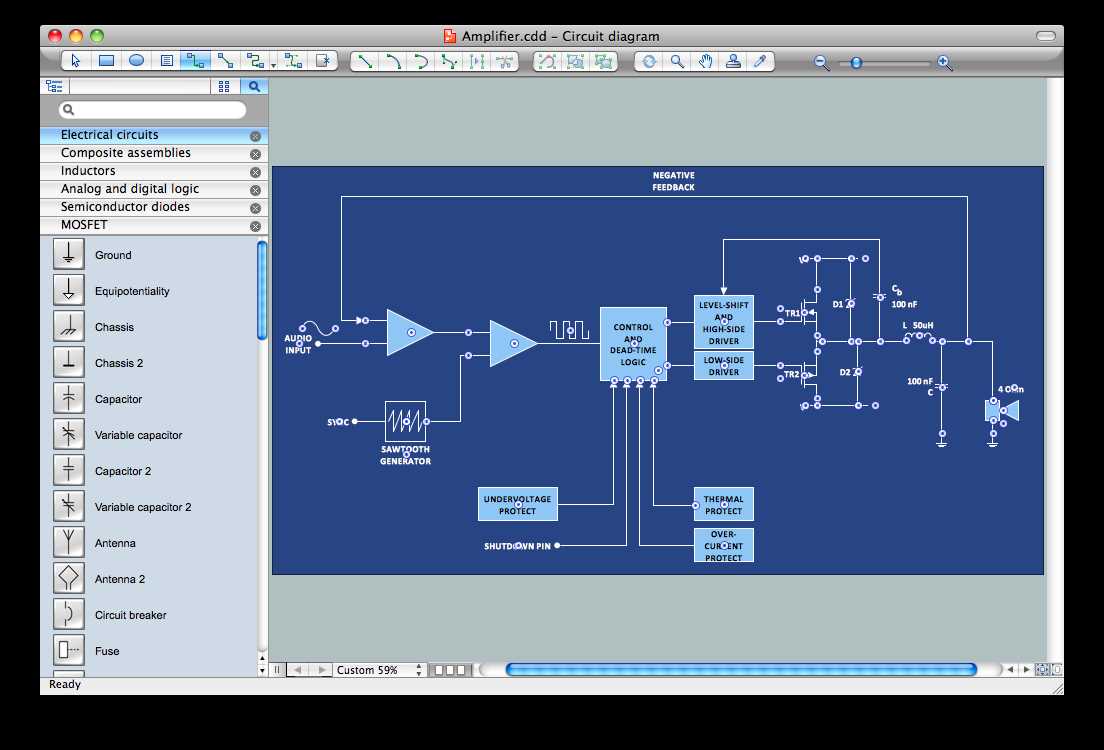 software for drawing schematic diagrams