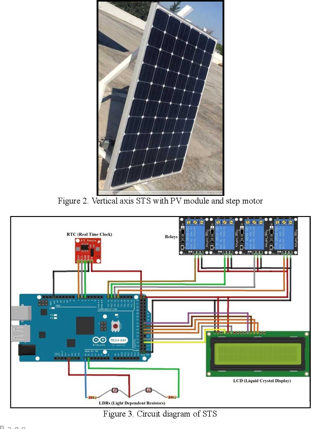solar tracker circuit diagram using arduino
