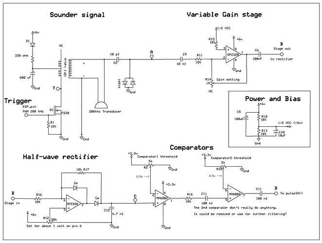 sonar circuit diagram
