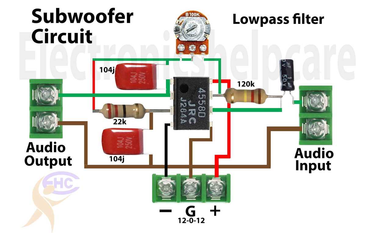 sound system circuit diagram