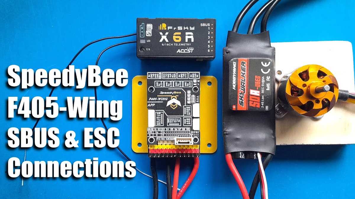 speedybee f405 wiring diagram