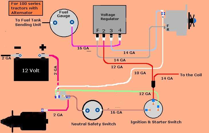 wiring diagram for amp gauge