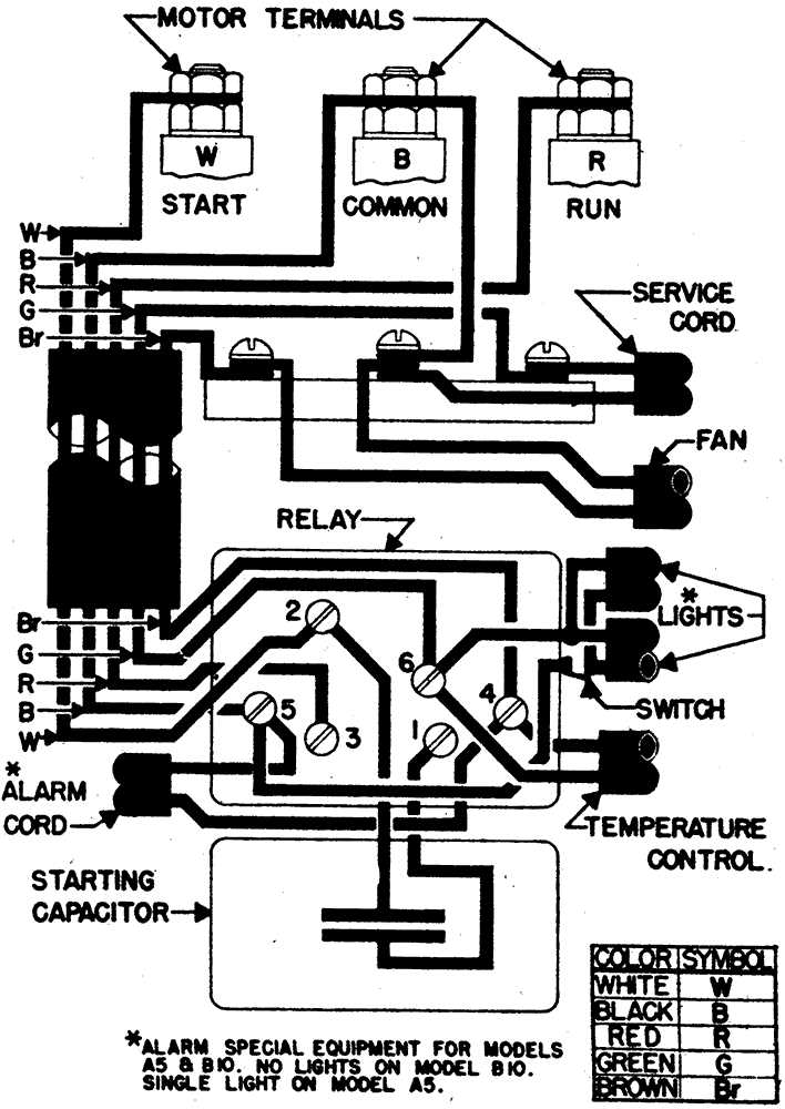 start capacitor wiring diagram