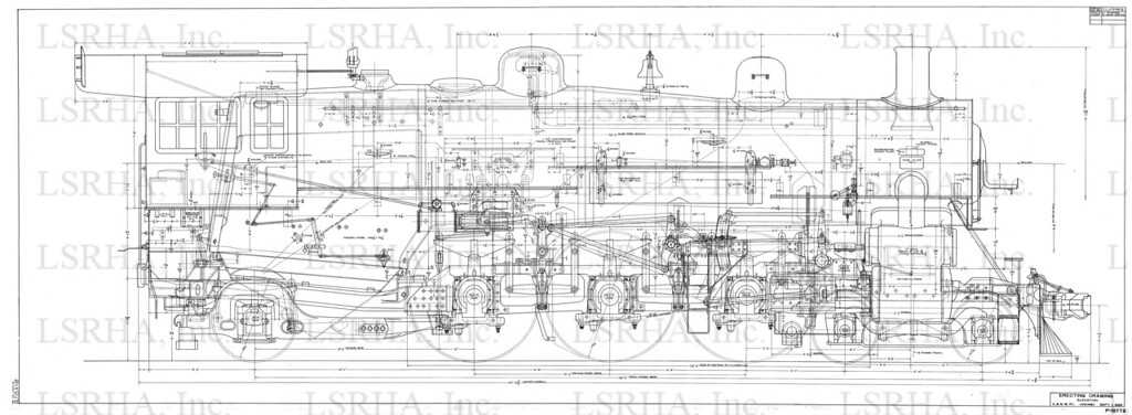 steam locomotive schematic diagram
